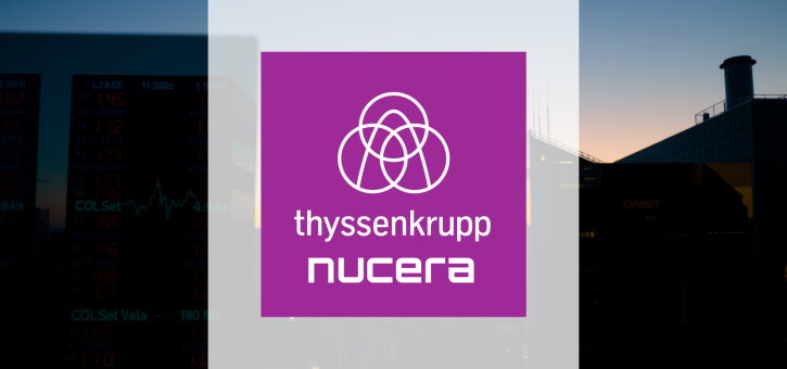Beitragsbild zu ThyssenKrupp Nucera Aktie: Rekordhoch nah!