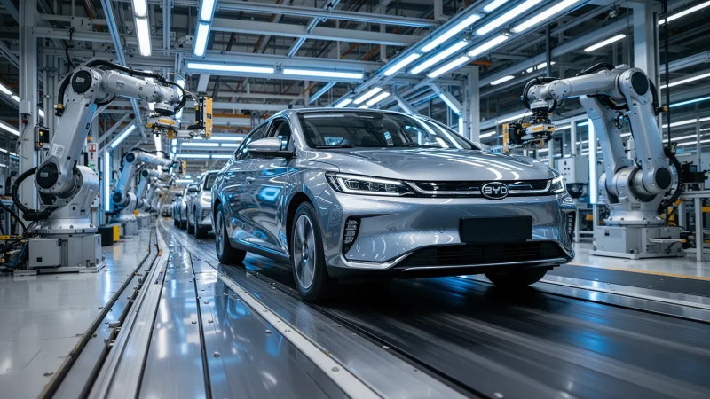 Beitragsbild zu BYD Aktie: Technologie-Versprechen