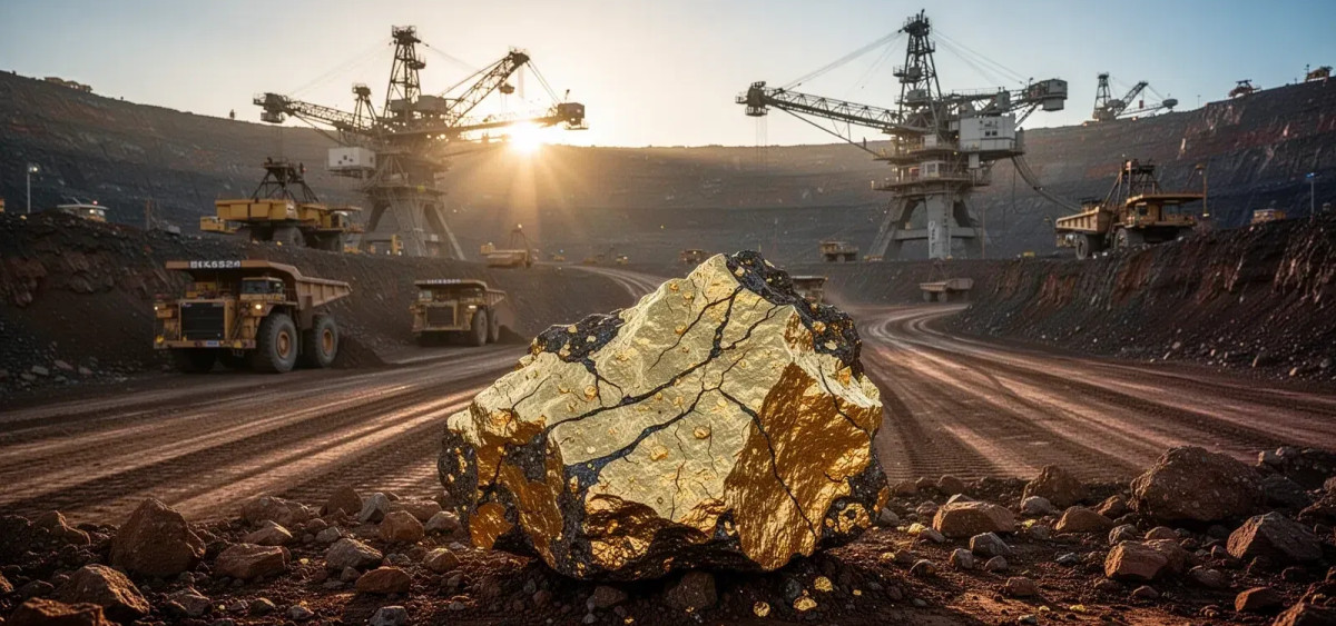 Beitragsbild zu Newmont Aktie: Goldrückenwind