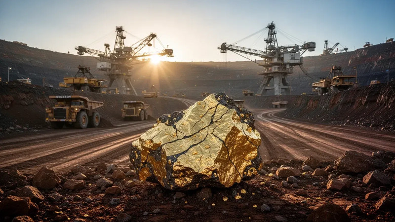 Beitragsbild zu Newmont Aktie: Goldrückenwind