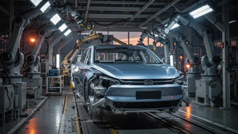 Beitragsbild zu BYD Aktie: Tech trifft Gegenwind