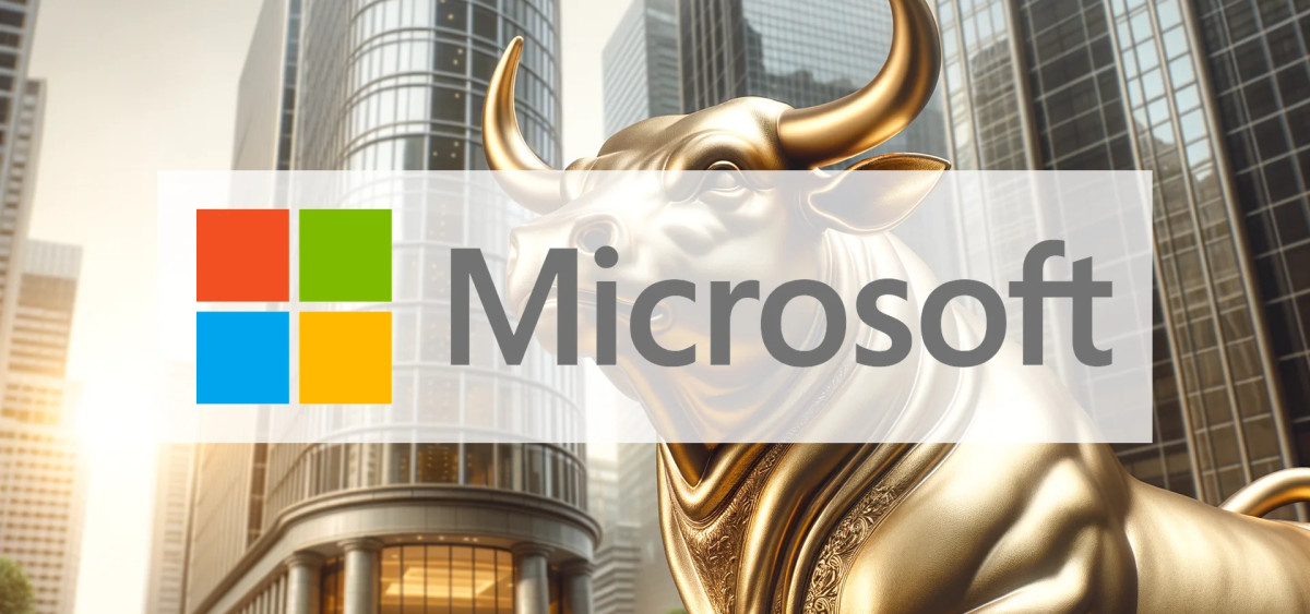 Beitragsbild zu Microsoft Aktie: Doppelt entlastet!