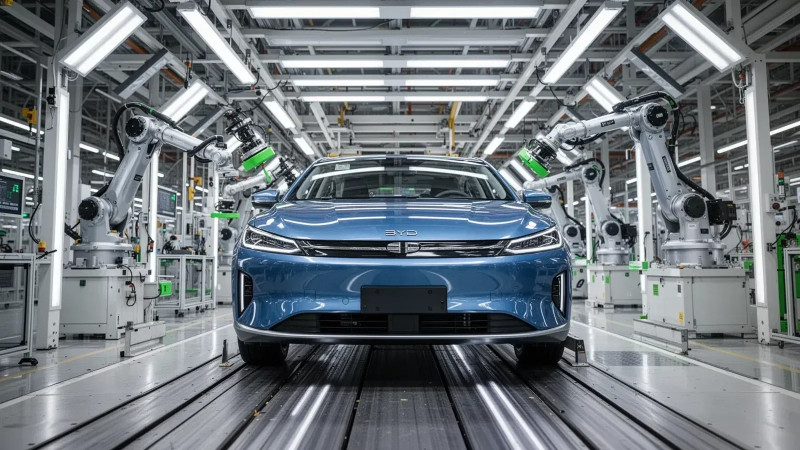 Beitragsbild zu BYD Aktie: Wende durch Exporte?