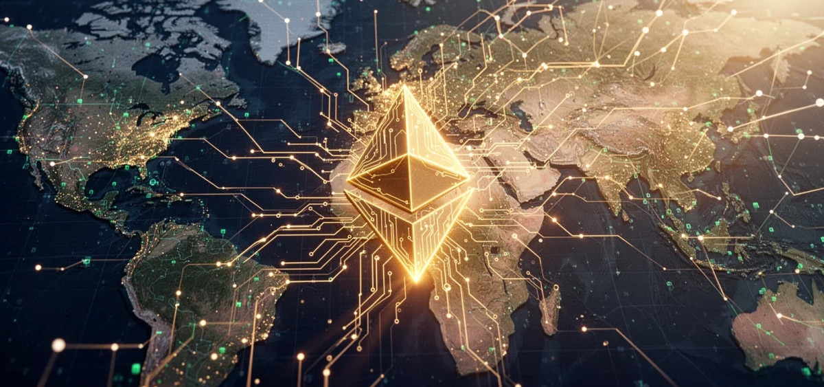 Beitragsbild zu Ethereum: Geopolitik trifft Krypto