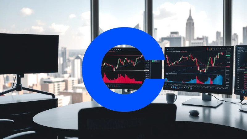 Beitragsbild zu Coinbase Aktie: Massive Verluste