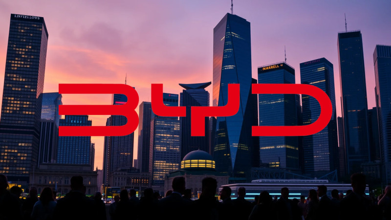 Beitragsbild zu BYD Aktie: Rekord trifft Absatzschwäche