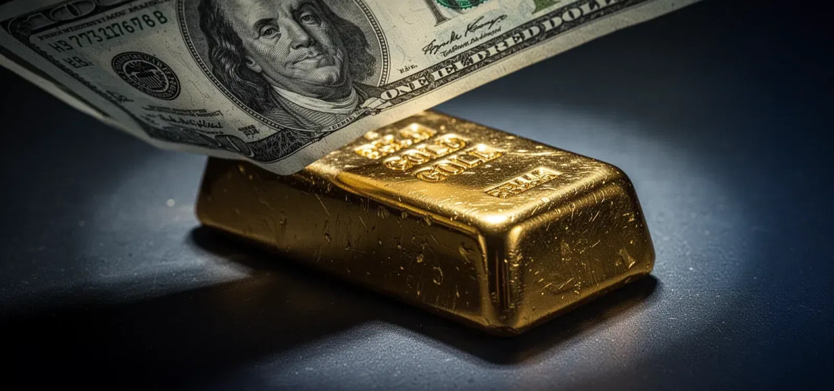 Beitragsbild zu Gold: Dollar bremst Höhenflug
