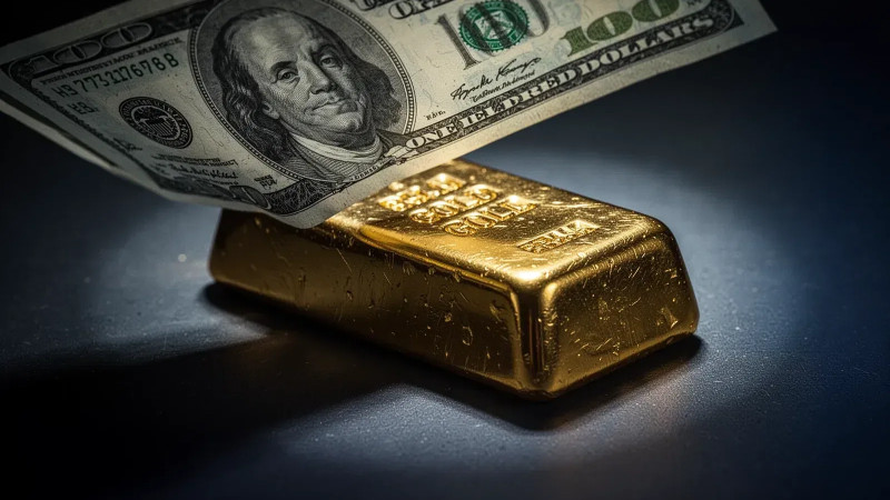 Beitragsbild zu Gold: Dollar bremst Höhenflug