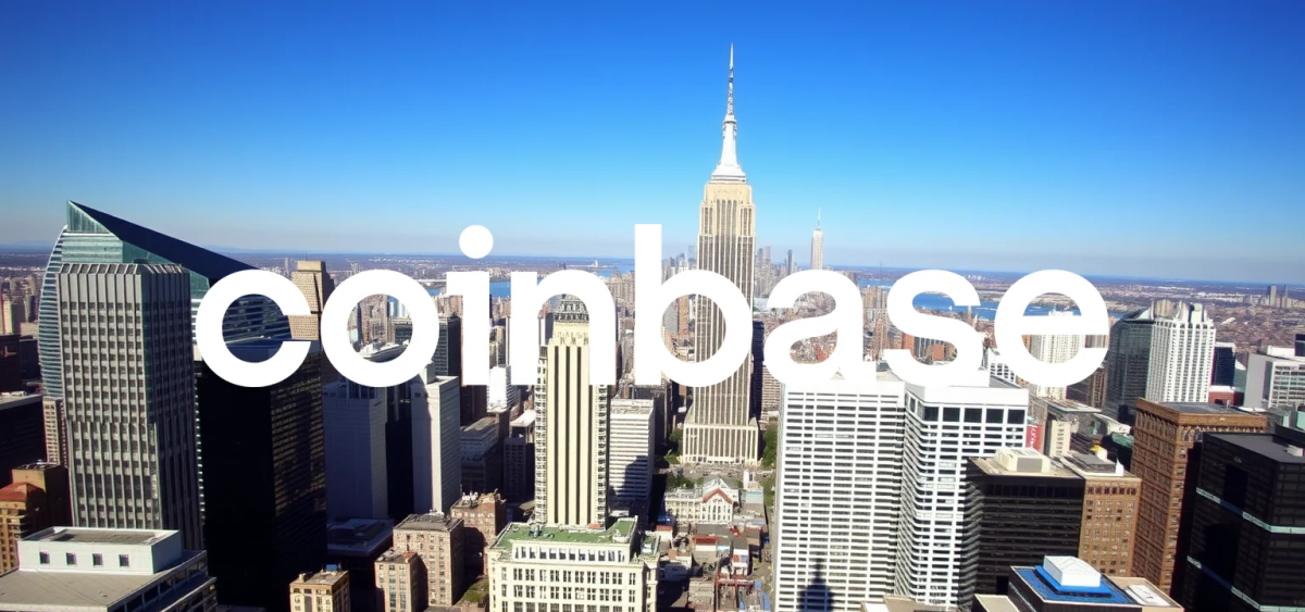 Beitragsbild zu Coinbase Aktie: Finanzielle Aussichten