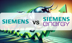Beitragsbild zu Siemens- vs. Siemens-Energy-Aktie: Wer gewinnt das Energiewende-Duell?