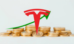 Beitragsbild zu Tesla Aktie: Geteiltes Bild