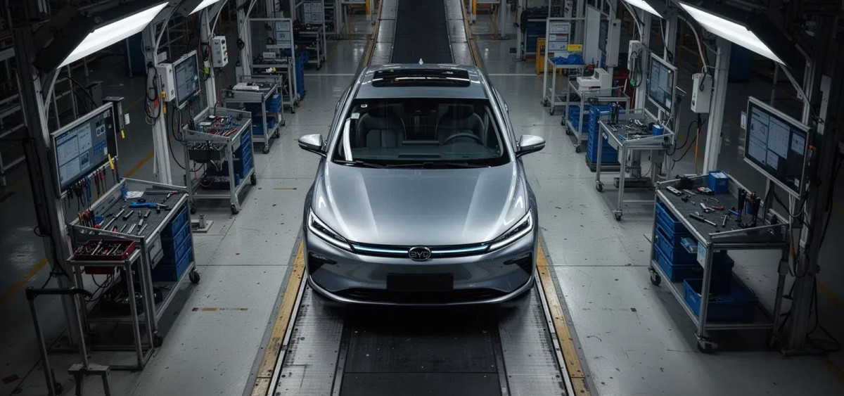 Beitragsbild zu BYD Aktie: Verkaufseinbruch belastet