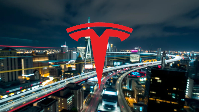 Beitragsbild zu Tesla-Aktie. Neu!?