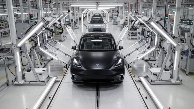 Beitragsbild zu Tesla Aktie: Drei Fronten, ein Ziel