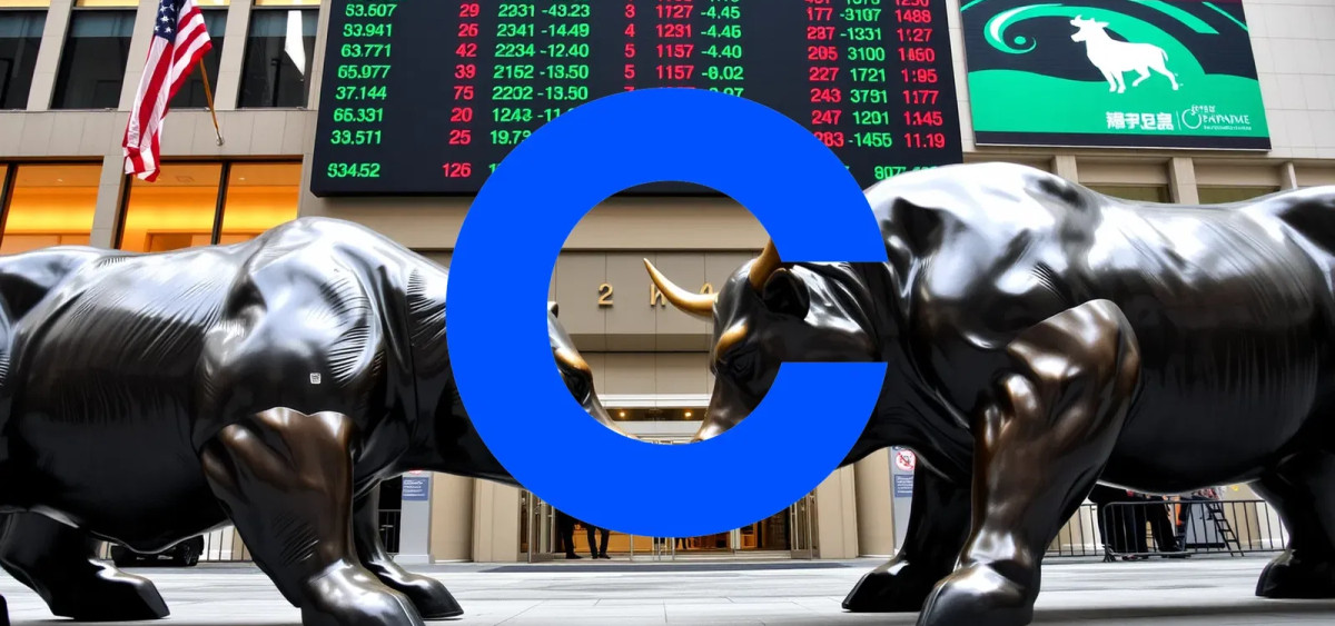 Beitragsbild zu Coinbase Aktie: Riskanter Ausblick!