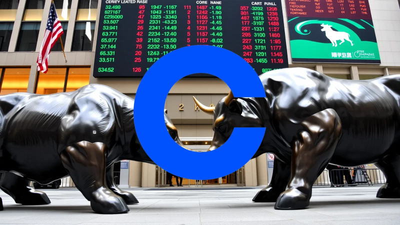 Beitragsbild zu Coinbase Aktie: Riskanter Ausblick!