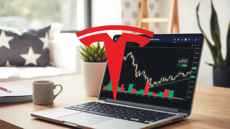 Beitragsbild zu Tesla-Aktie: Total!
