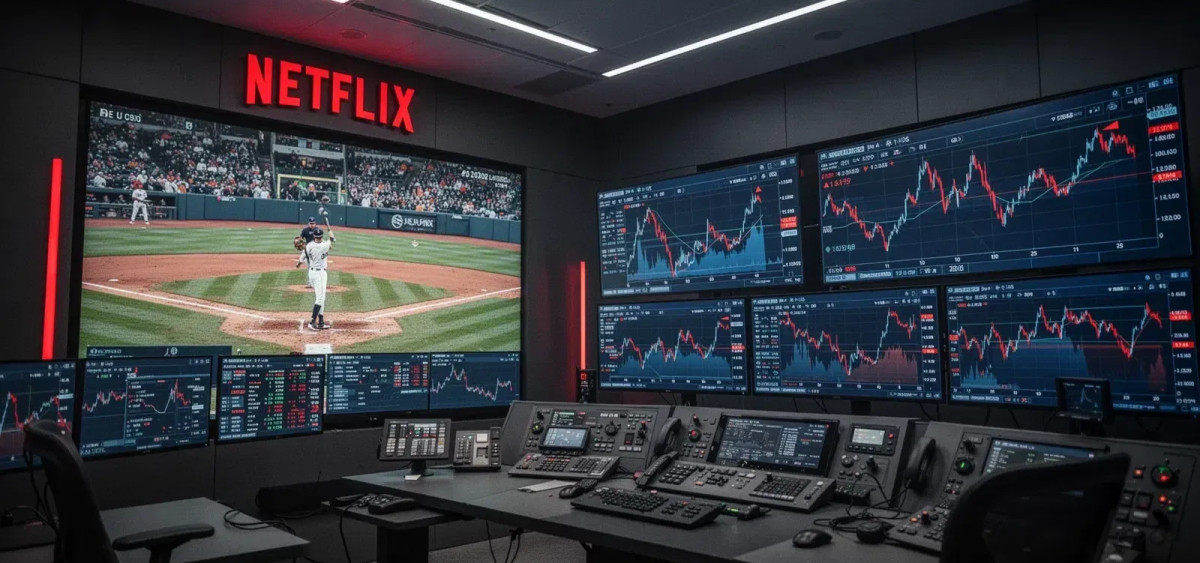 Beitragsbild zu Netflix Aktie: MLB-Premiere trifft Insiderverkäufe