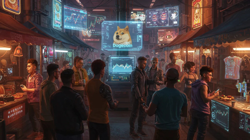 Beitragsbild zu Dogecoin: Neutraler Wochenrückblick