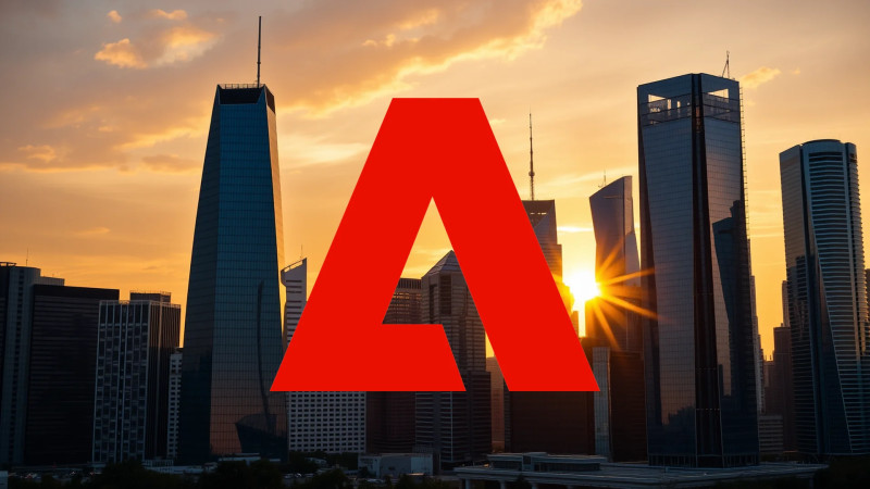 Beitragsbild zu Adobe Aktie: Bewertungsdruck