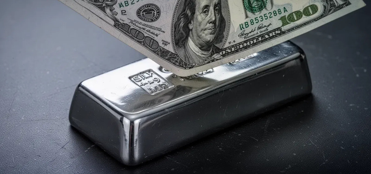 Beitragsbild zu Silber: Dollar drückt den Preis