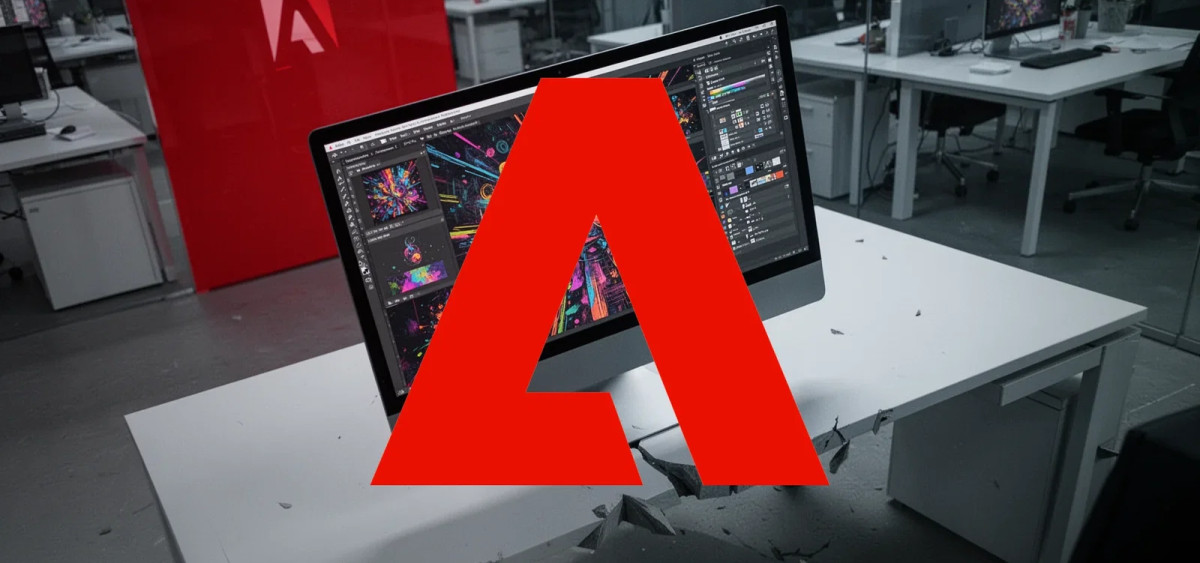 Beitragsbild zu Adobe Aktie: Paradoxe Talfahrt