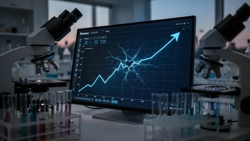 Beitragsbild zu Healwell AI Aktie: Umsatzsprung mit Haken