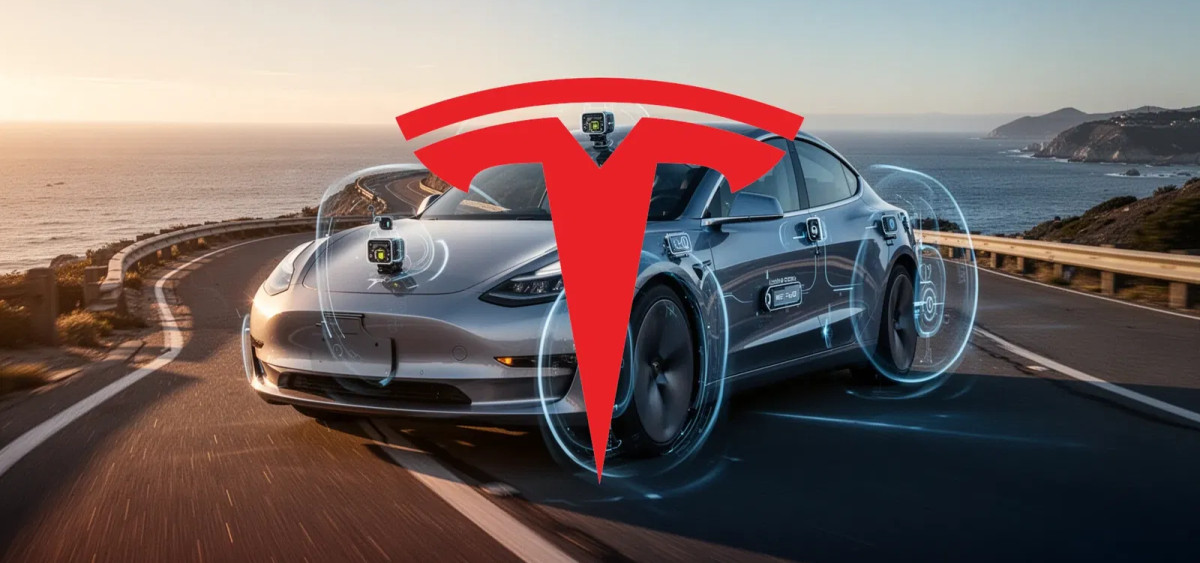 Beitragsbild zu Tesla Aktie: Autonomie im Fokus