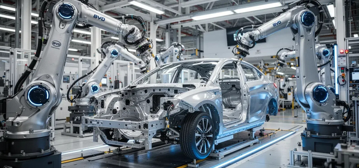 Beitragsbild zu BYD Aktie: Technik-Offensive