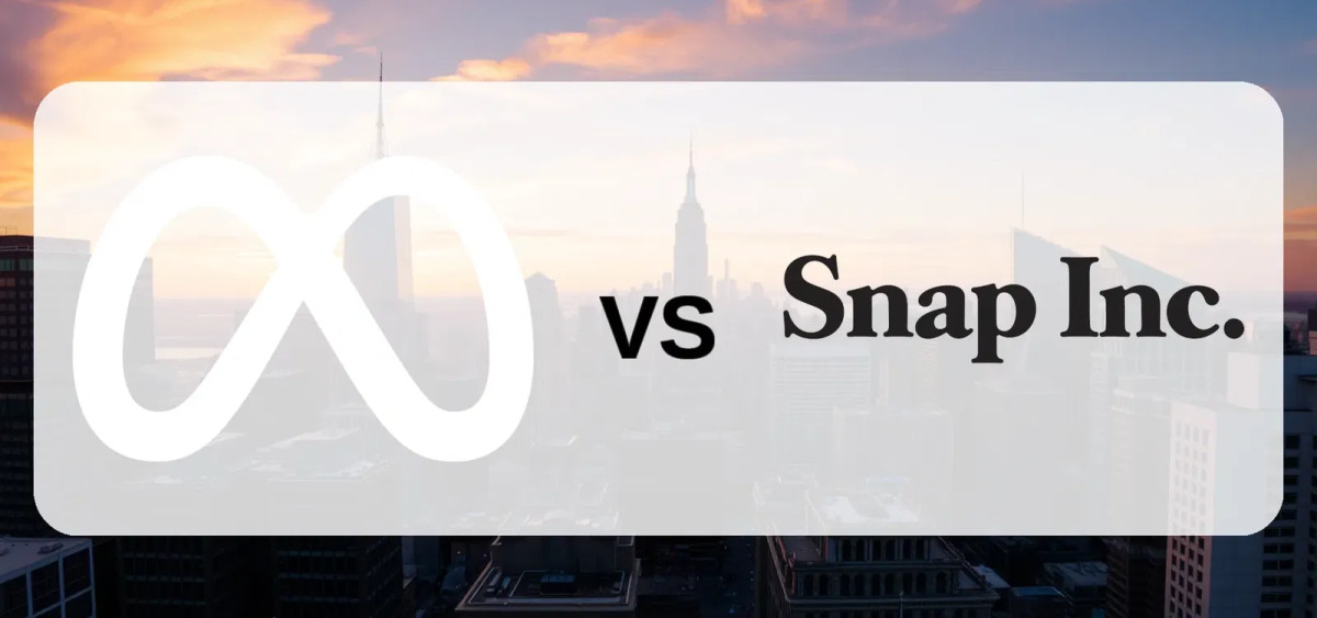 Beitragsbild zu Meta- vs. Snap-Aktie: Goliath dominiert den Werbemarkt