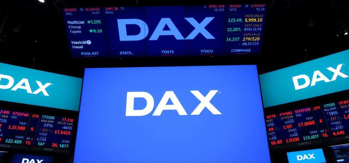 Beitragsbild zu DAX: Zäher Kampf um die Gleitlinie