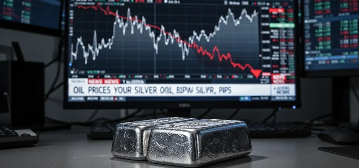 Beitragsbild zu Silber: Öl-Schock erzwingt Ausverkauf