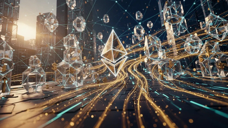 Beitragsbild zu Ethereum: Infrastruktur trifft Kapital