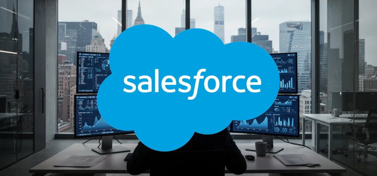 Beitragsbild zu Salesforce Aktie: Profis schichten um