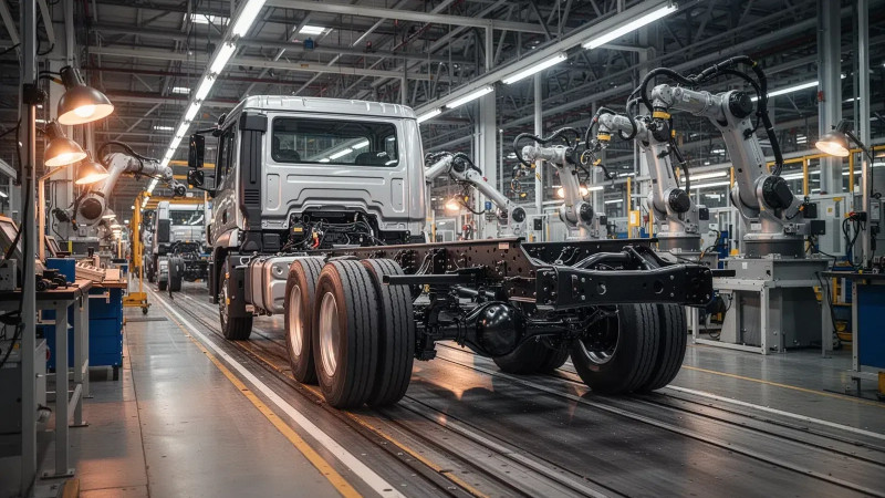 Beitragsbild zu Daimler Truck Aktie: Doppelter Druck