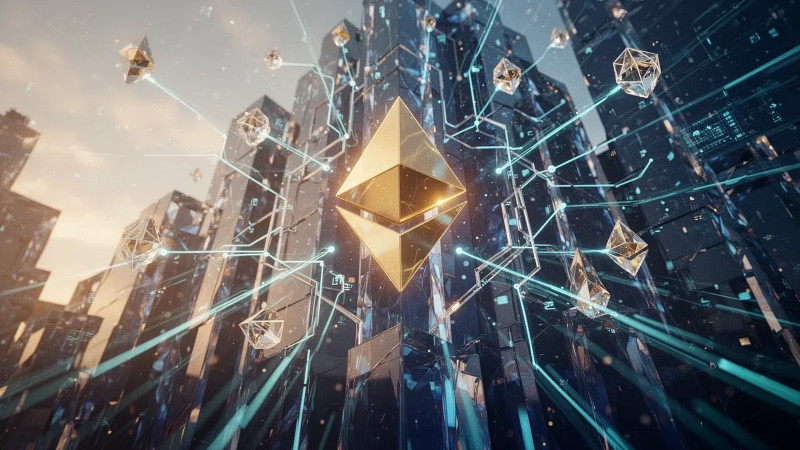 Beitragsbild zu Ethereum: Institutionen kaufen, Entwickler liefern