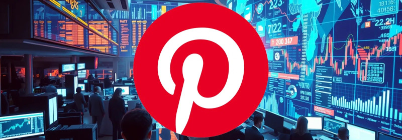 Beitragsbild zu Pinterest Aktie: Abstieg beschleunigt sich