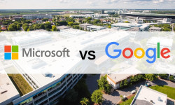 Beitragsbild zu Microsoft- vs. Alphabet-Aktie: Tech-Titanen im KI-Wettkampf
