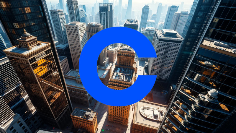 Beitragsbild zu Coinbase Aktie: Aufschlussreicher Überblick