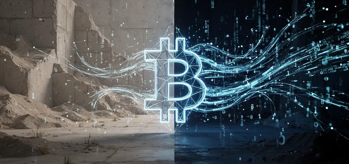 Beitragsbild zu Bitcoin: Zwischen zwei Welten