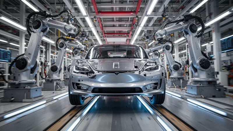 Beitragsbild zu Tesla Aktie: Wandel beschleunigt