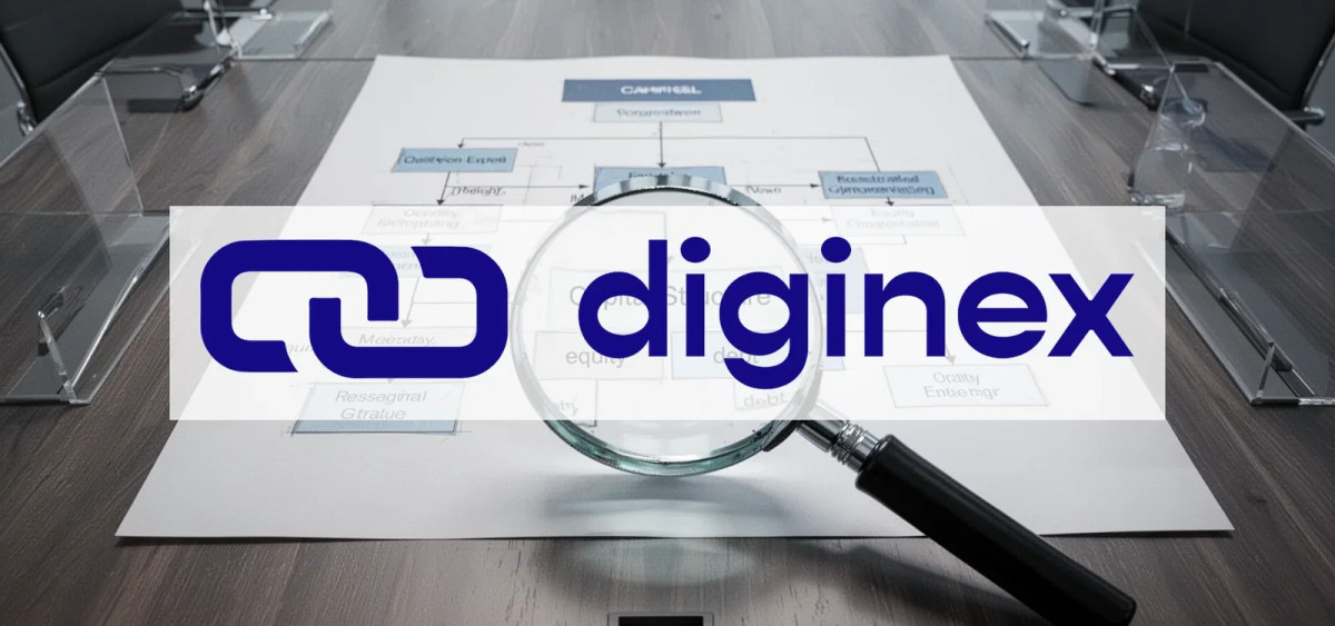 Beitragsbild zu Diginex Aktie: Kapitalstruktur auf dem Prüfstand