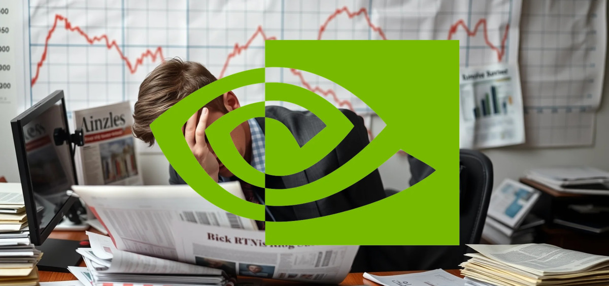 Beitragsbild zu Nvidia Aktie: Doppelt unter Druck