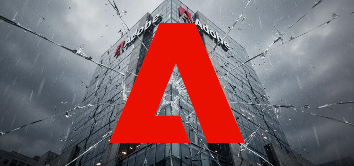 Beitragsbild zu Adobe Aktie: Absturz ohne Ende