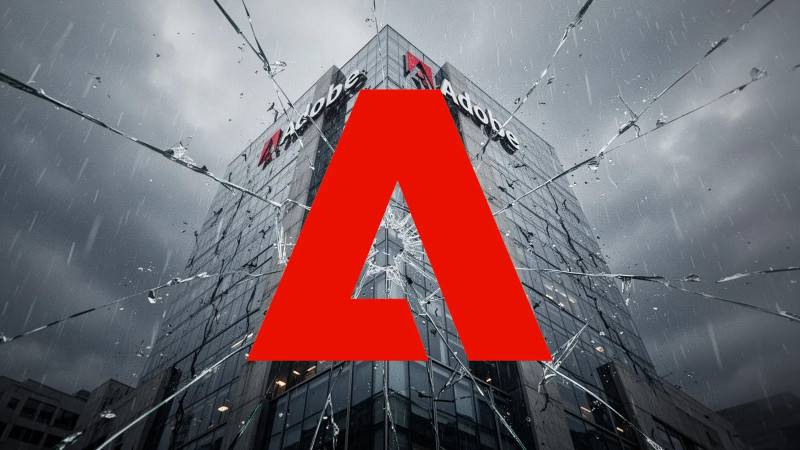 Beitragsbild zu Adobe Aktie: Absturz ohne Ende