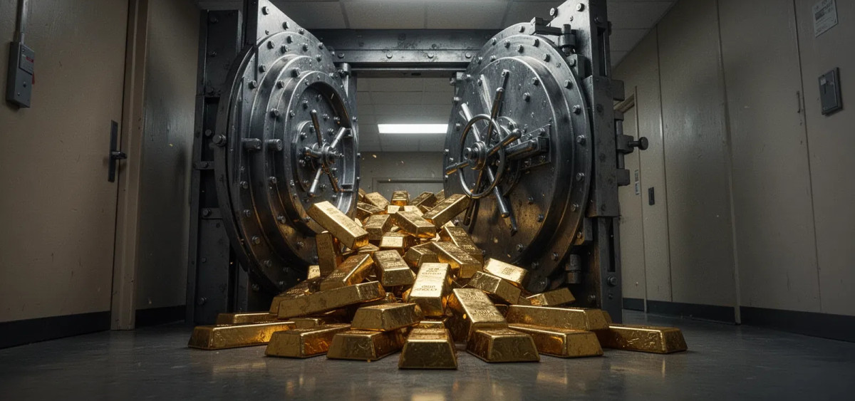 Beitragsbild zu Gold: Historischer ETF-Exodus