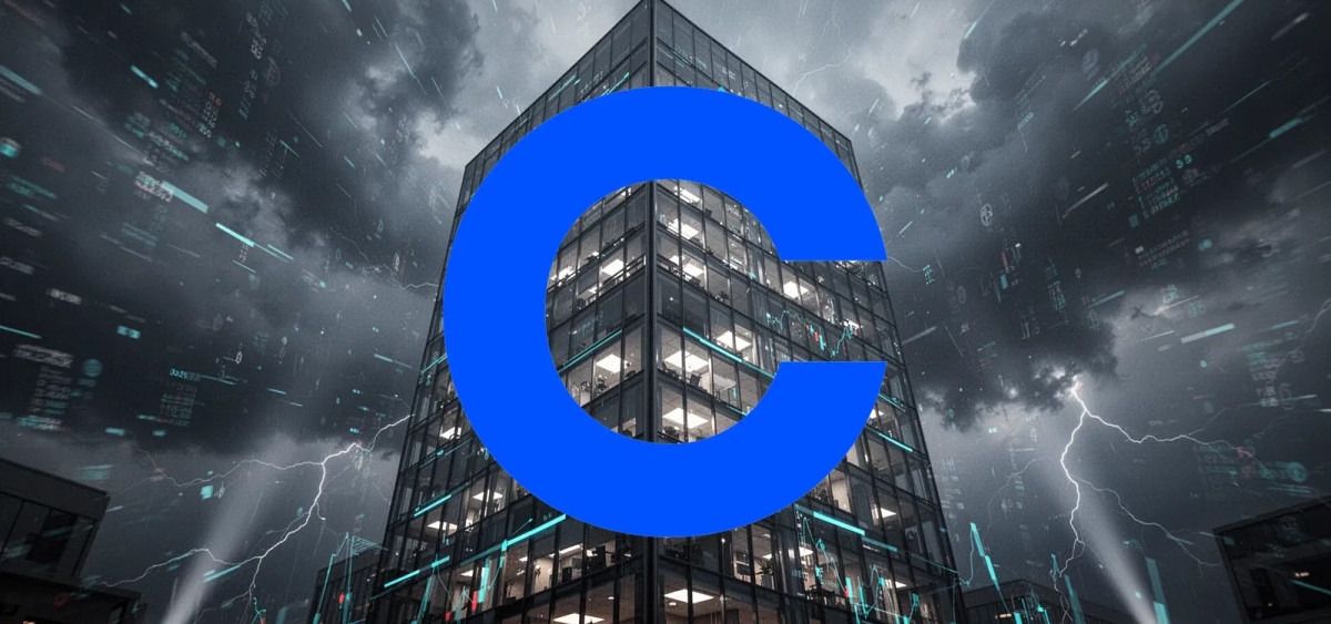 Beitragsbild zu Coinbase Aktie: Zitterpartie vor Zahlen