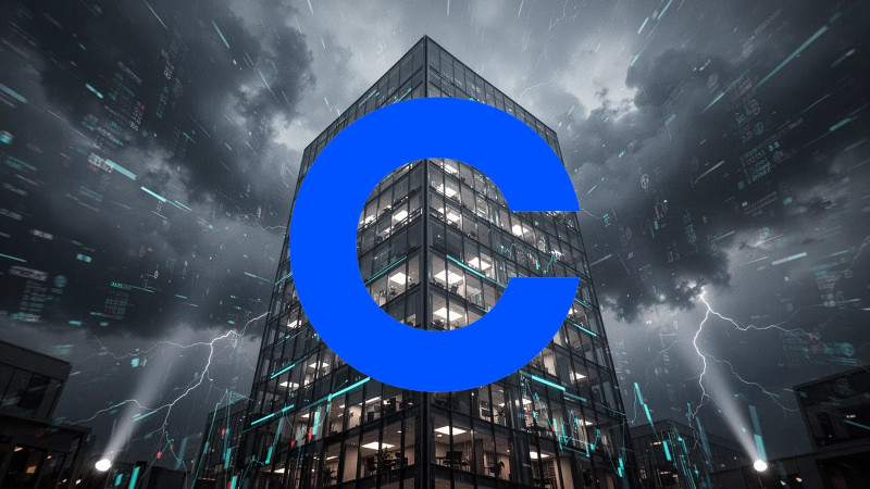 Beitragsbild zu Coinbase Aktie: Zitterpartie vor Zahlen