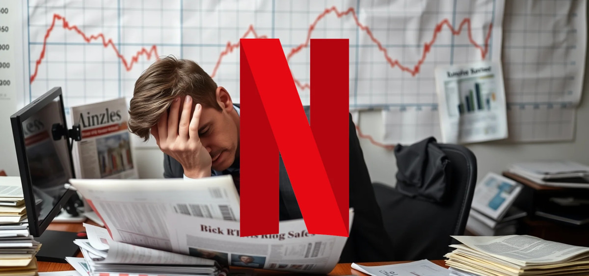 Beitragsbild zu Netflix Aktie: Vorsichtige Marktbewertung
