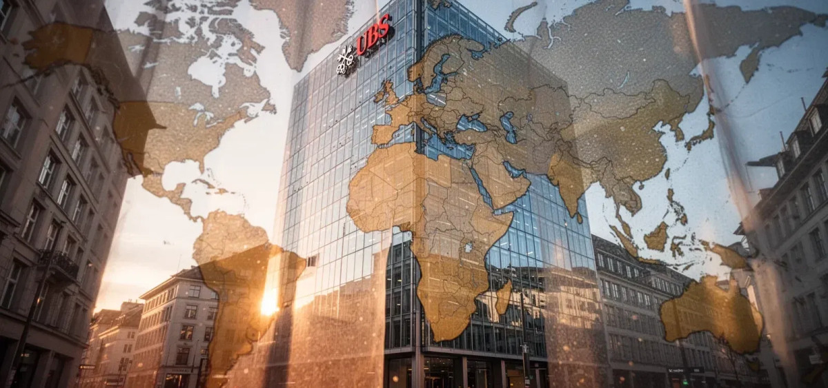 Beitragsbild zu UBS Aktie: Geopolitik bremst Strategie